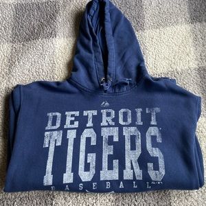 vintage Detroit Tigers Baseball hoodie